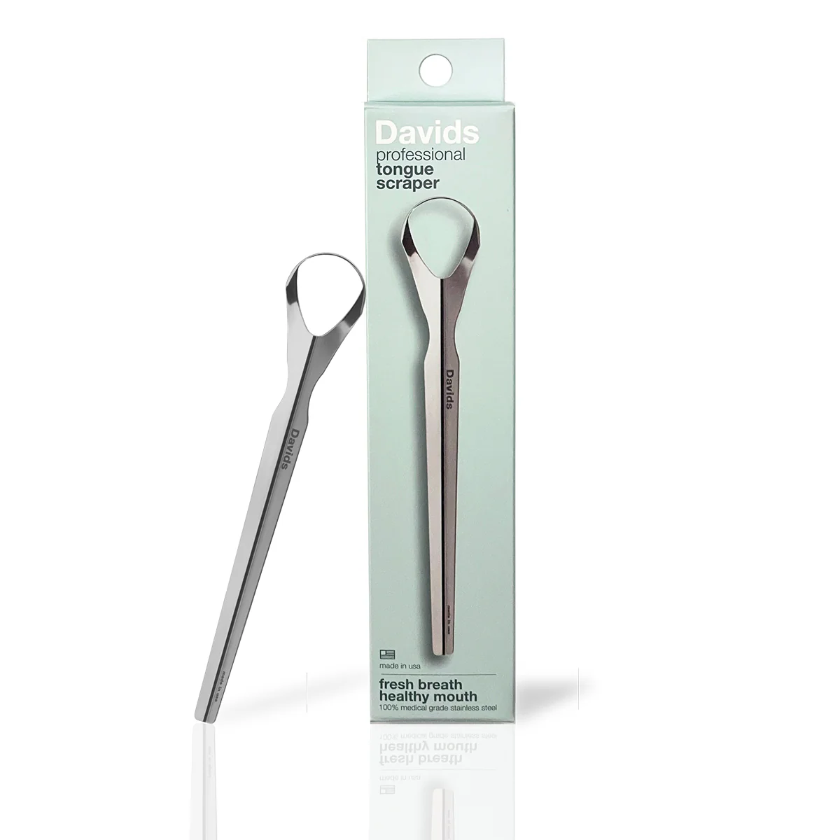Davids Professional Tongue Scraper 1 Davids Professional Tongue Scraper