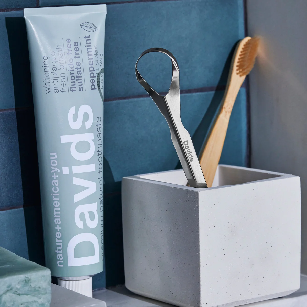 Davids Professional Tongue Scraper 2 Davids Professional Tongue Scraper