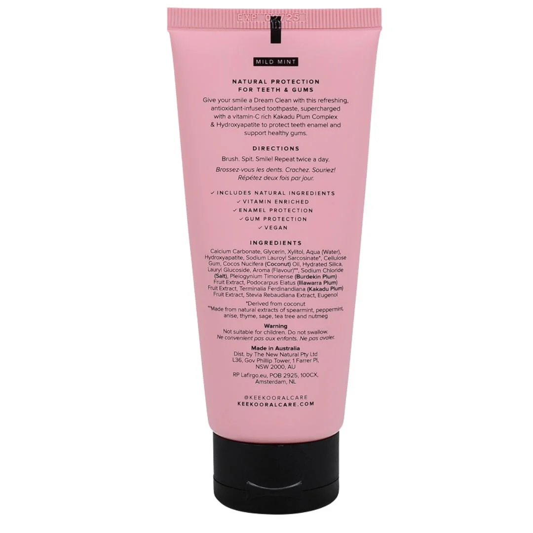 Dream Clean Antioxidant Toothpaste 4 Dream Clean Antioxidant Toothpaste