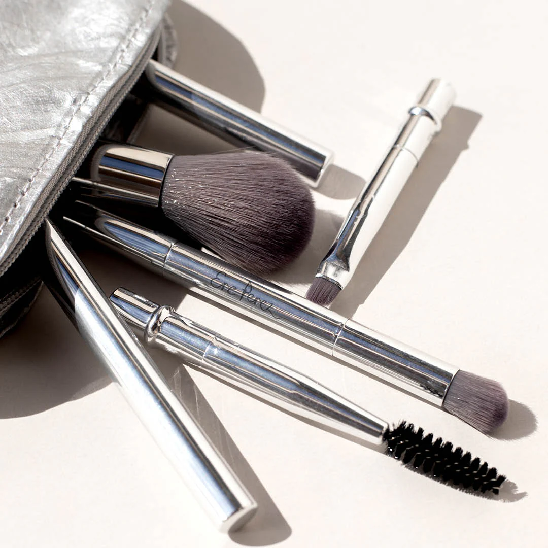 Eco Vegan Essential Brush Set - Mini Tools 4 Eco Vegan Essential Brush Set - Mini Tools