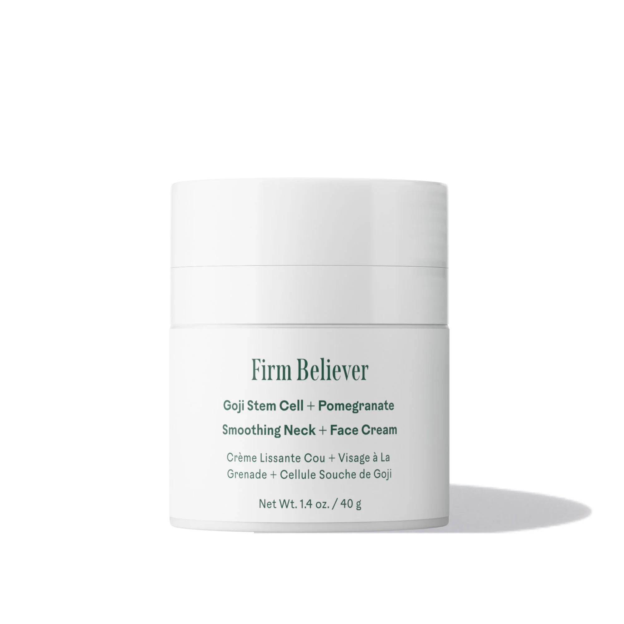 Firm Believer Goji Stem Cell + Pomegranate Smoothing Neck + Face Cream