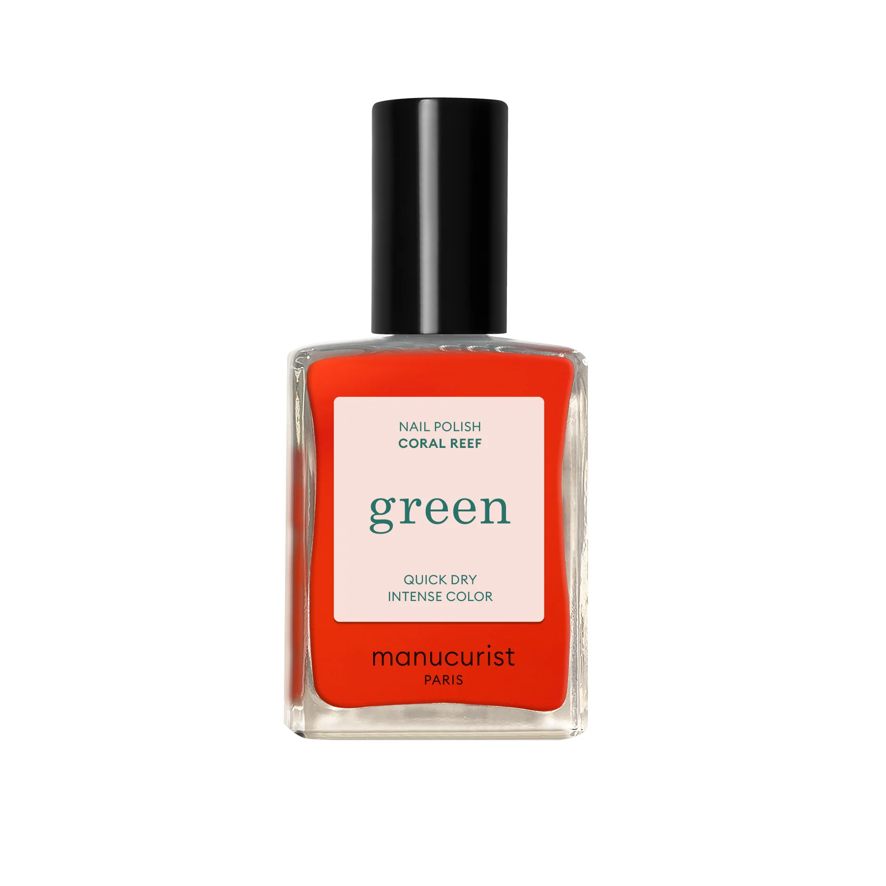 Green Nail Polish - Coral Reef