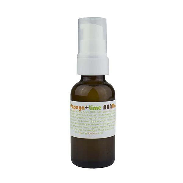Green Papaya & Lime AHA Mask