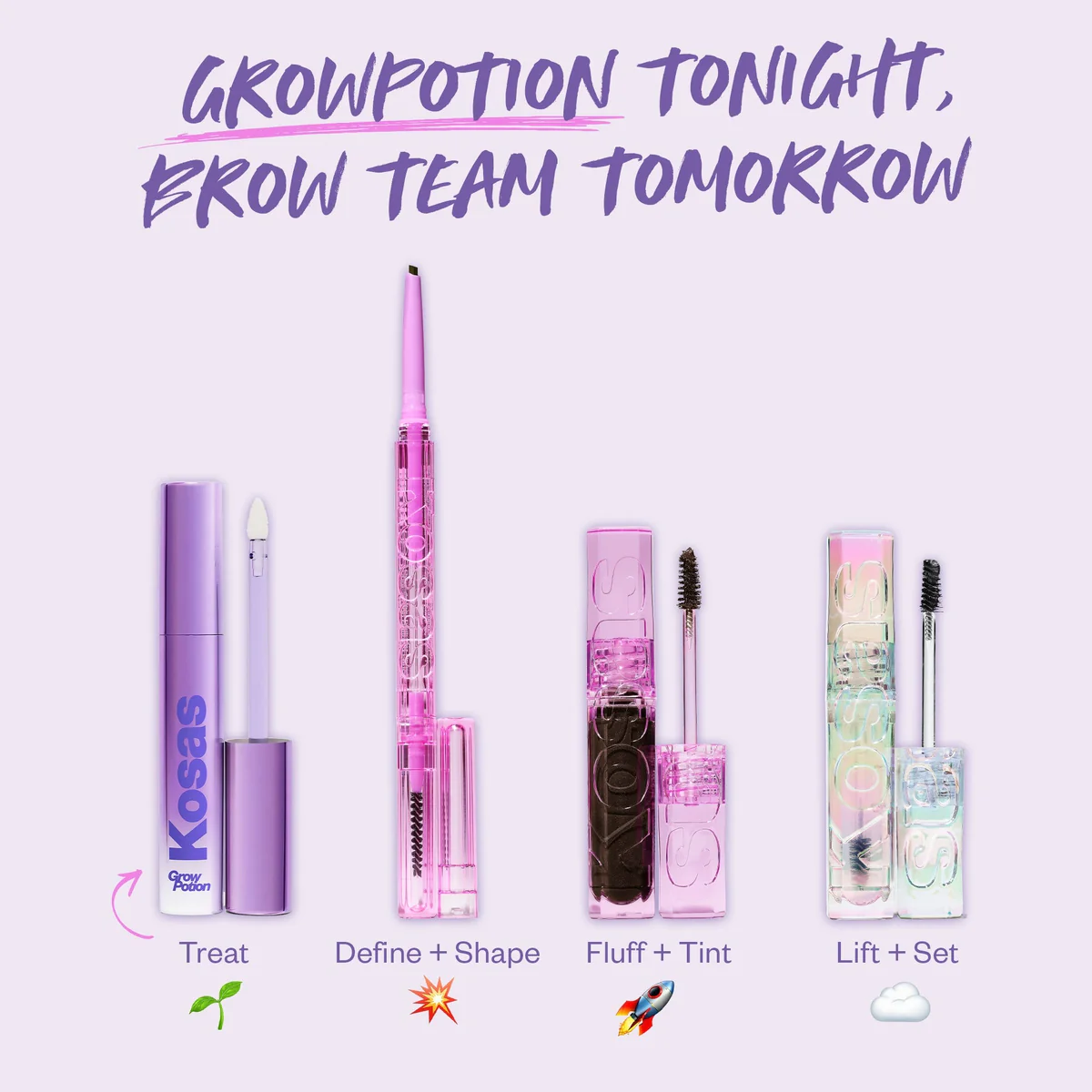 Growpotion - Fluffy Lash + Brow Boosting Serum 14 Growpotion - Fluffy Lash + Brow Boosting Serum