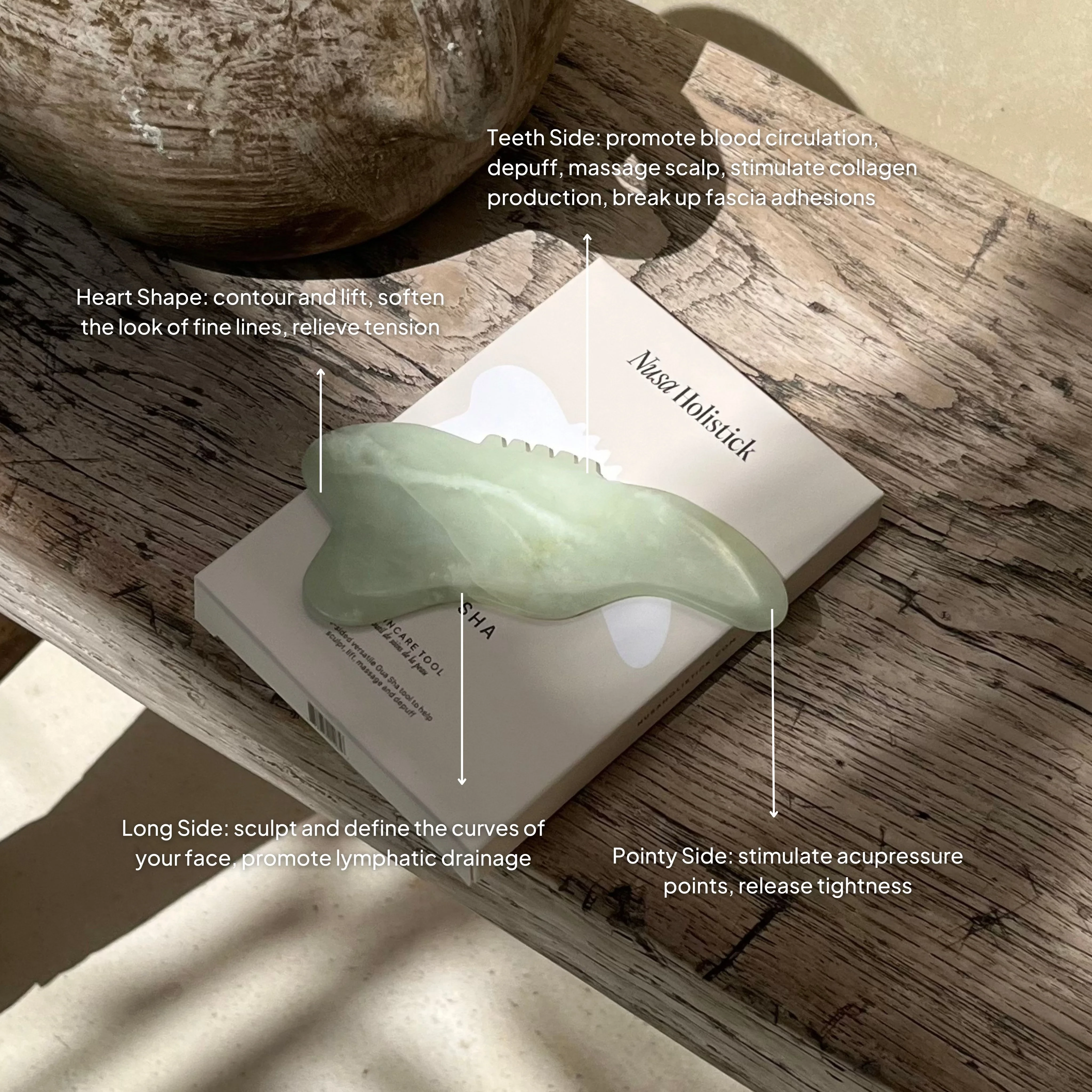 Jade Gua Sha Tool 3 Jade Gua Sha Tool