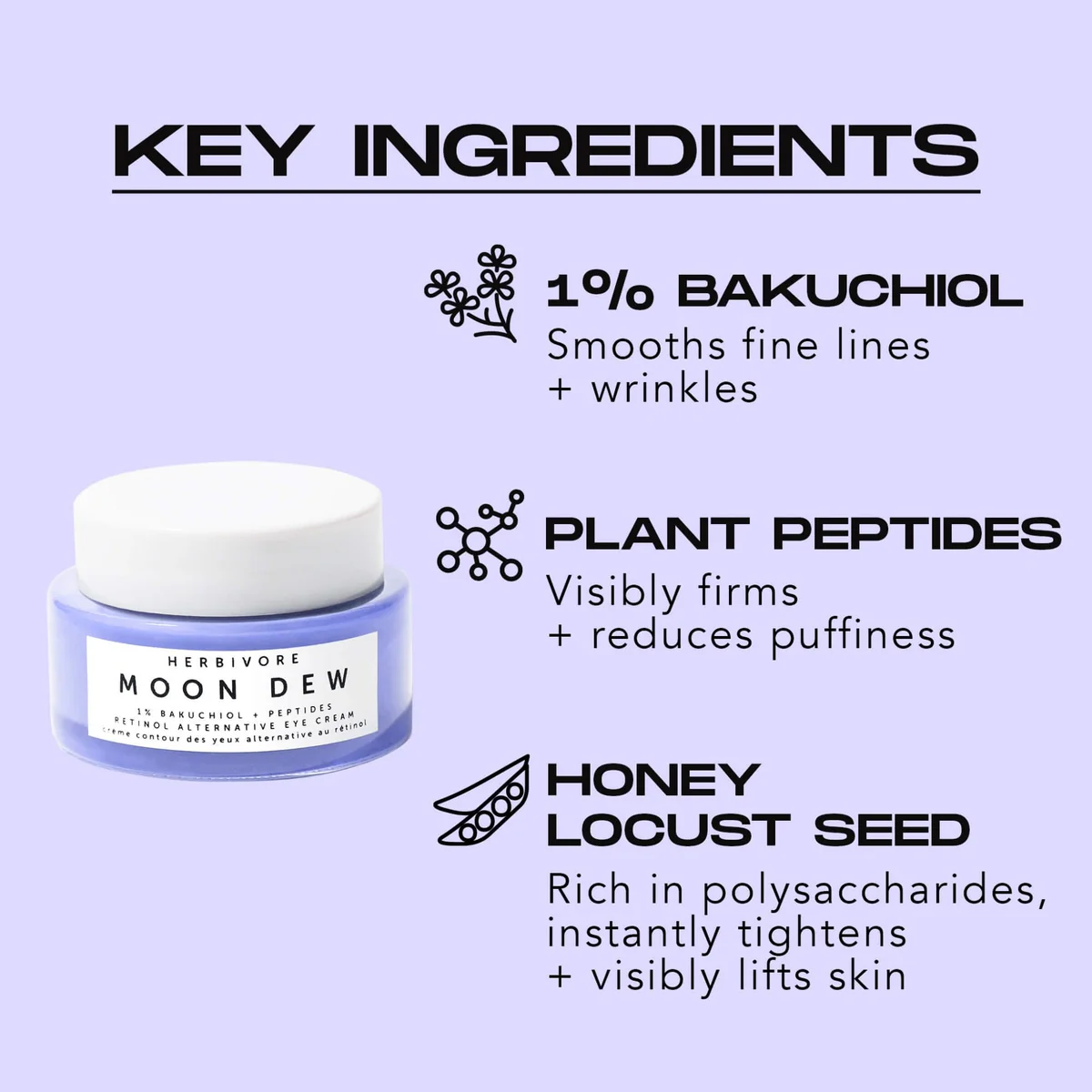 Moon Dew 1% Bakuchiol + Peptides Retinol Alternative Eye Cream 3 Moon Dew 1% Bakuchiol + Peptides Retinol Alternative Eye Cream