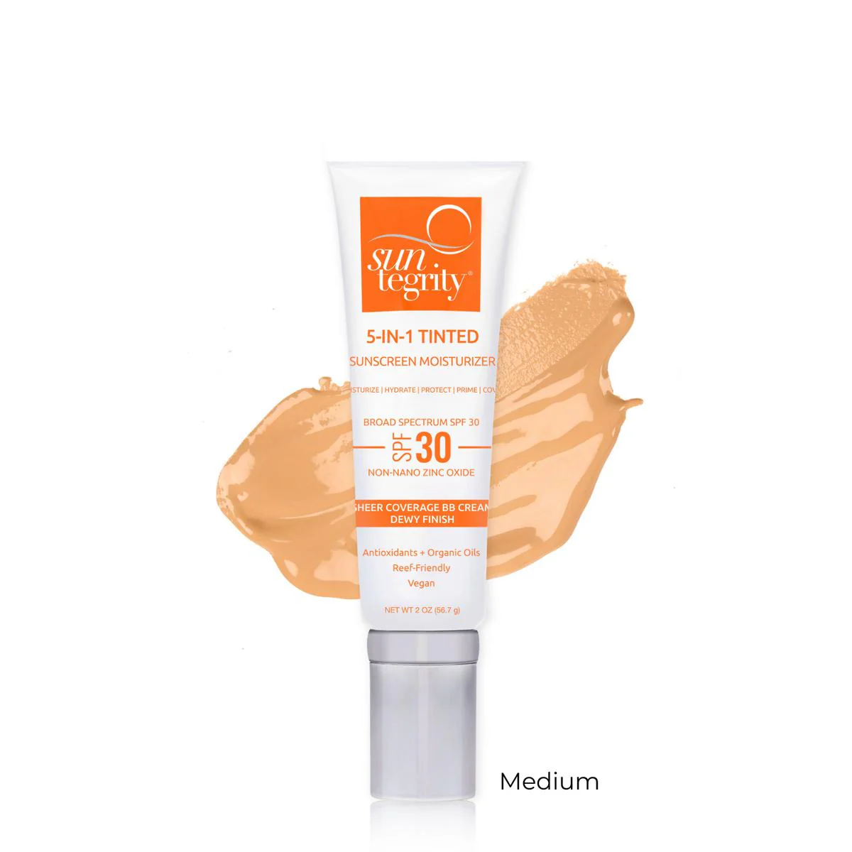 5-IN-1 Tinted Sunscreen Moisturizer - Broad Spectrum SPF 30 6 5-IN-1 Tinted Sunscreen Moisturizer - Broad Spectrum SPF 30