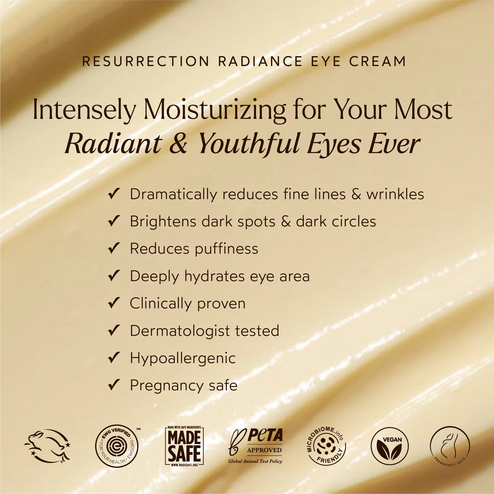 Resurrection Radiance Anti-Aging Eye Cream 6 Resurrection Radiance Anti-Aging Eye Cream