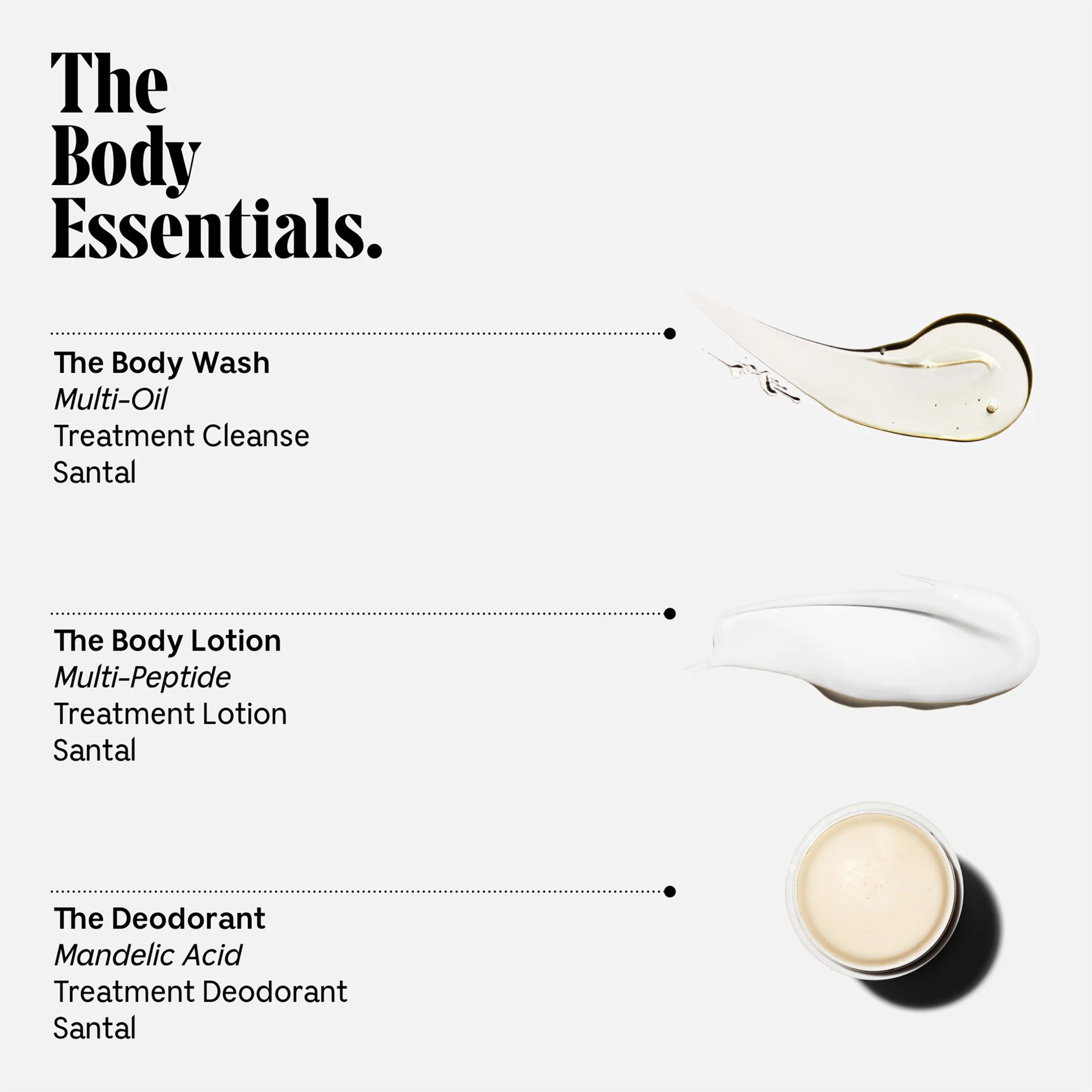 The Body Essentials Santal 3 The Body Essentials Santal