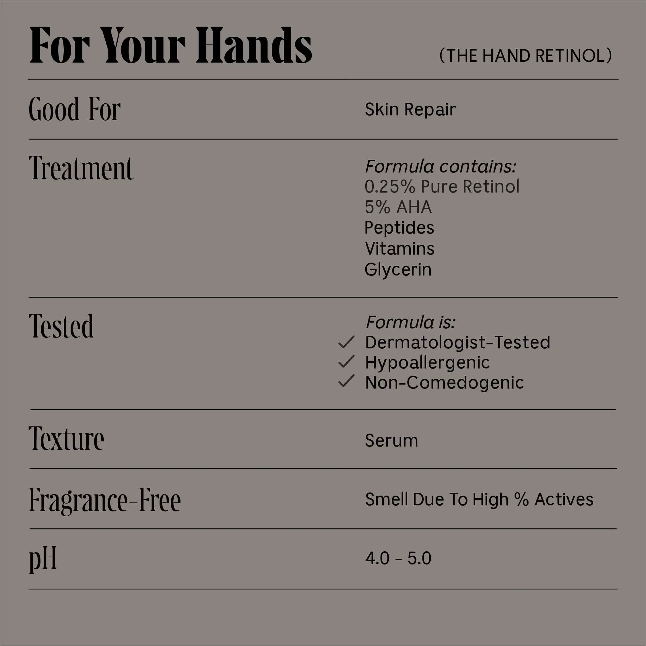 The Hand Retinol 9 The Hand Retinol