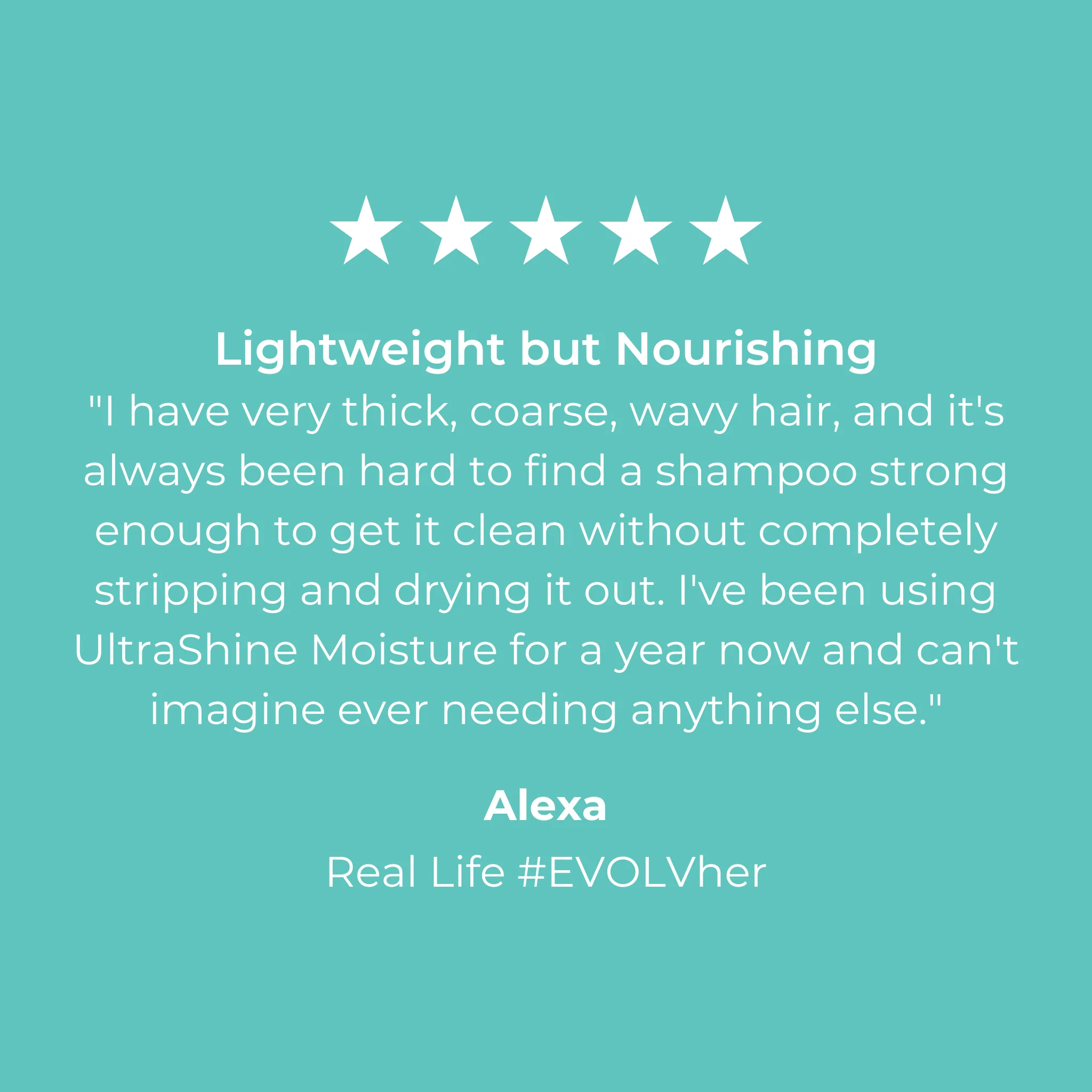 UltraShine Moisture Shampoo 5 UltraShine Moisture Shampoo