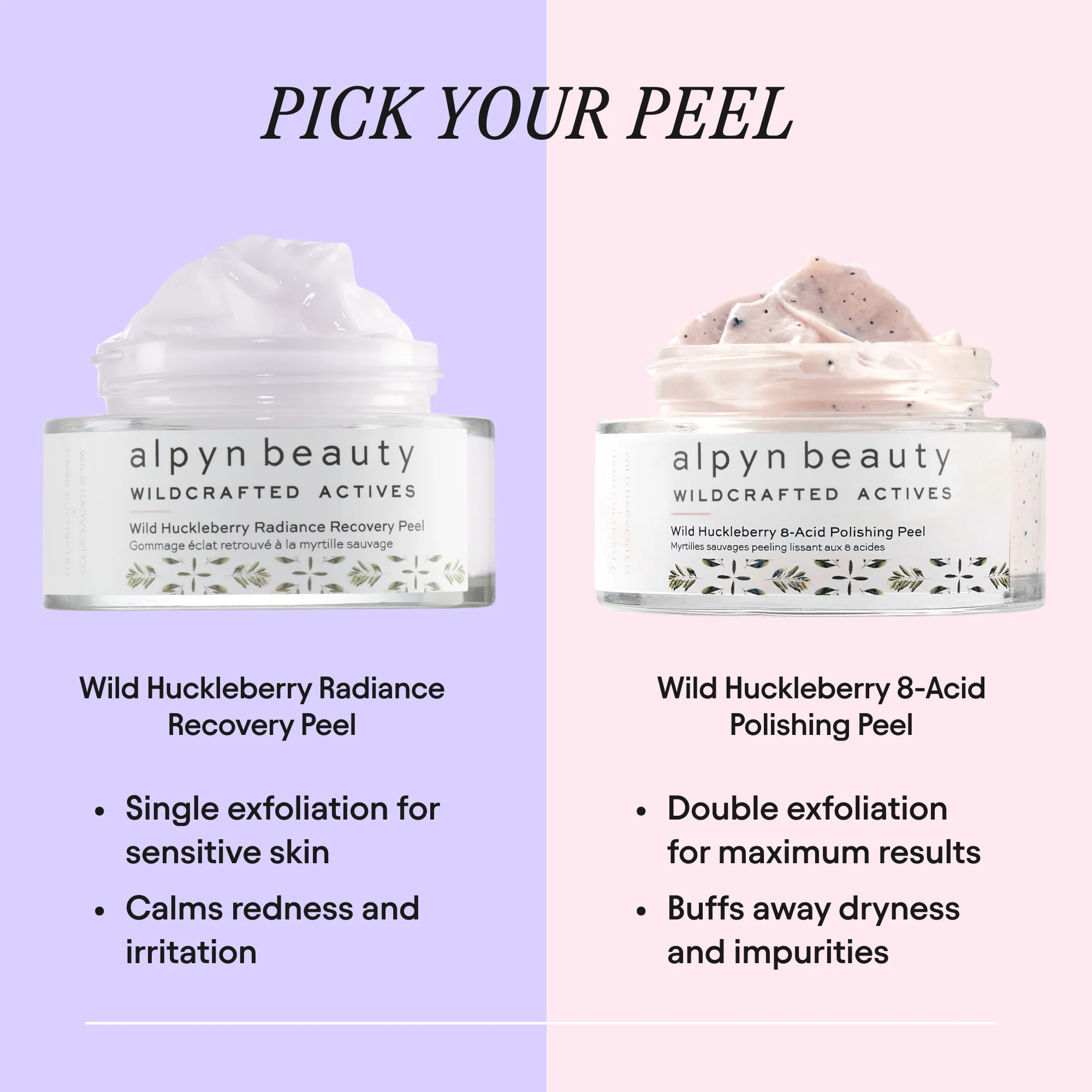 Wild Huckleberry Radiance Recovery Peel 8 Wild Huckleberry Radiance Recovery Peel