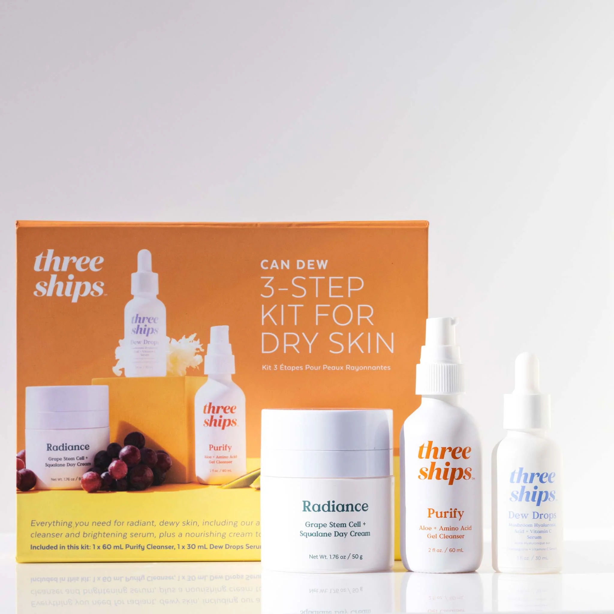 Can-Dew 3-Step Kit for Glowing Skin