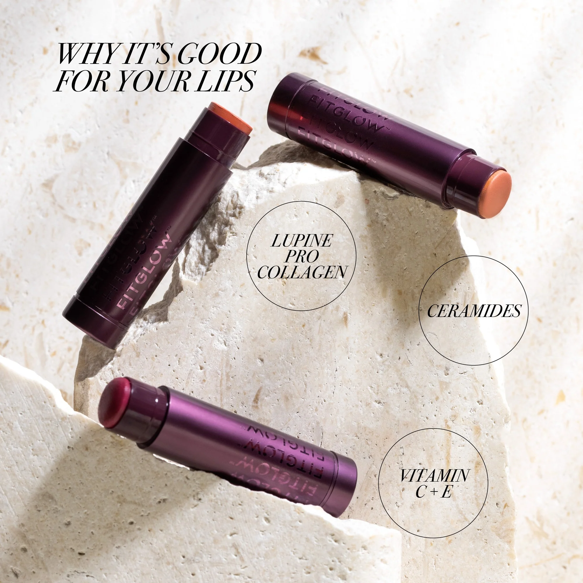 Cloud Collagen Lipstick + Cheek Matte Balm 30 Cloud Collagen Lipstick + Cheek Matte Balm