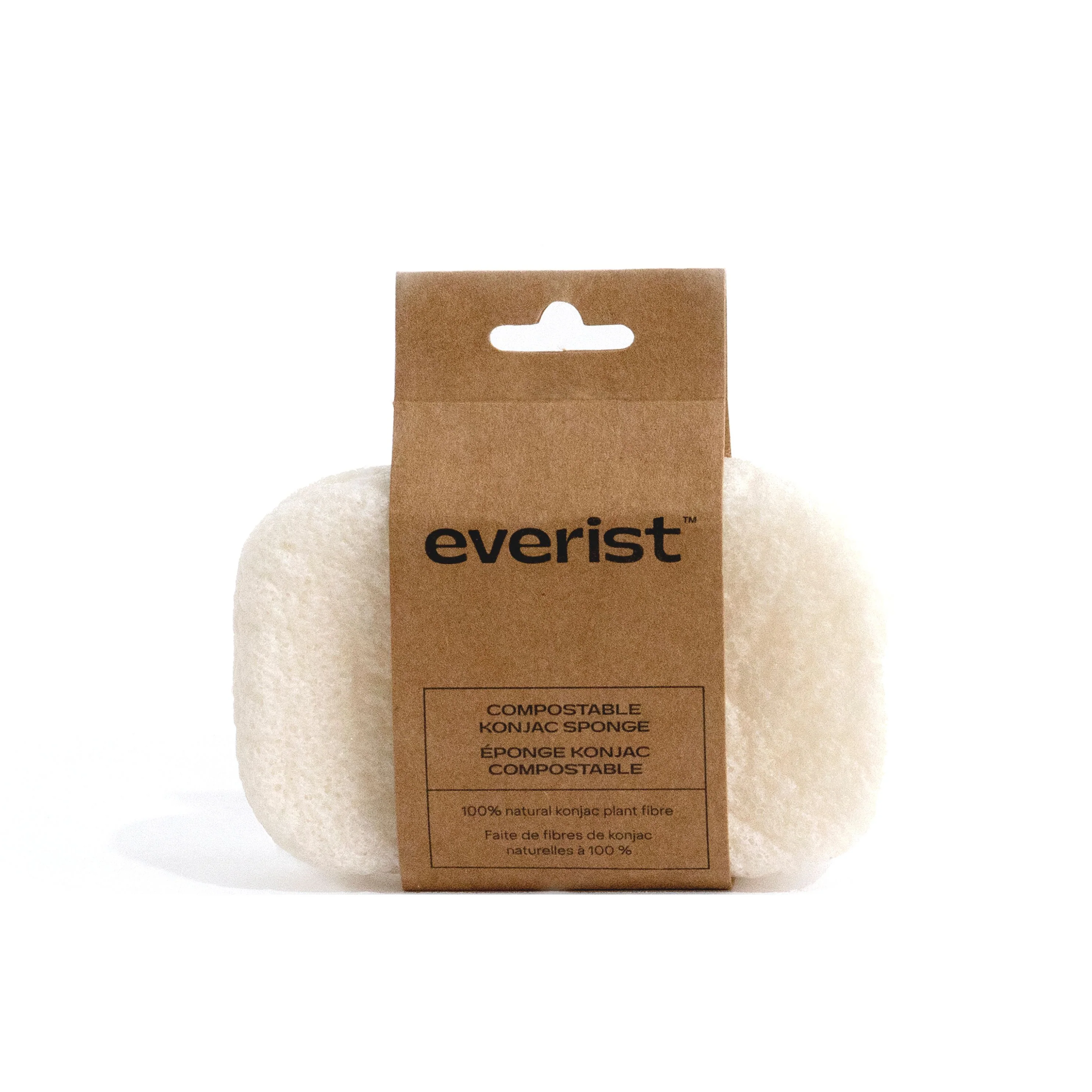 Compostable Konjac Body Sponge